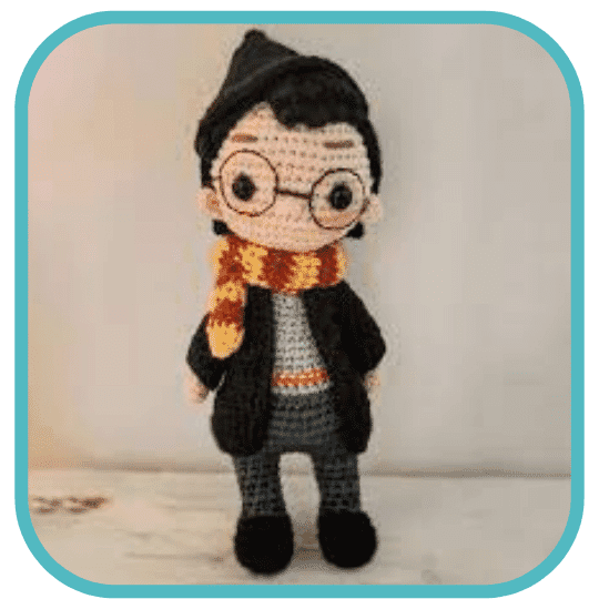 patron de harry potter en amigurumi crochet