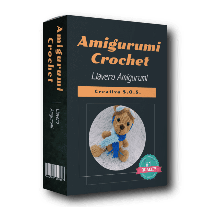 llavero amigurumi crochet